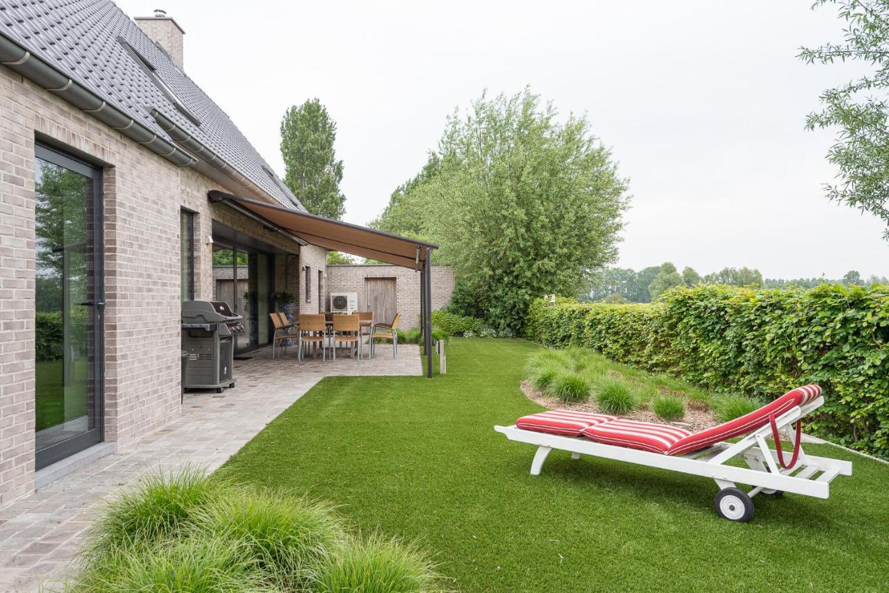Polderwoning 'Cleylantshof' Villa Sint-Laureins Exterior photo
